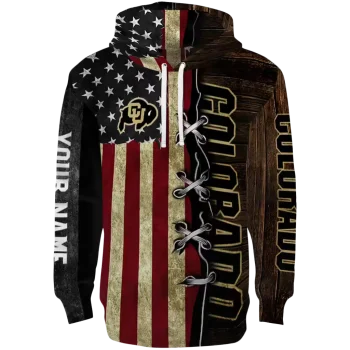 customized colorado buffaloes american pride hoodie best selling