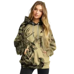 customized colorado buffaloes deer silhouette gold hoodie best selling