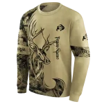 customized colorado buffaloes deer silhouette gold hoodie best selling