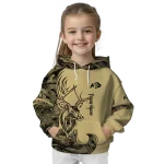 customized colorado buffaloes deer silhouette gold hoodie best selling