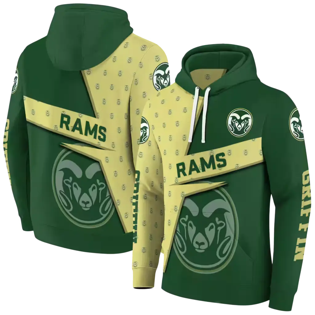 customized colorado state rams abstract shape green hoodie fashion forward customized colorado state rams abstract shape green hoodie fashion forward