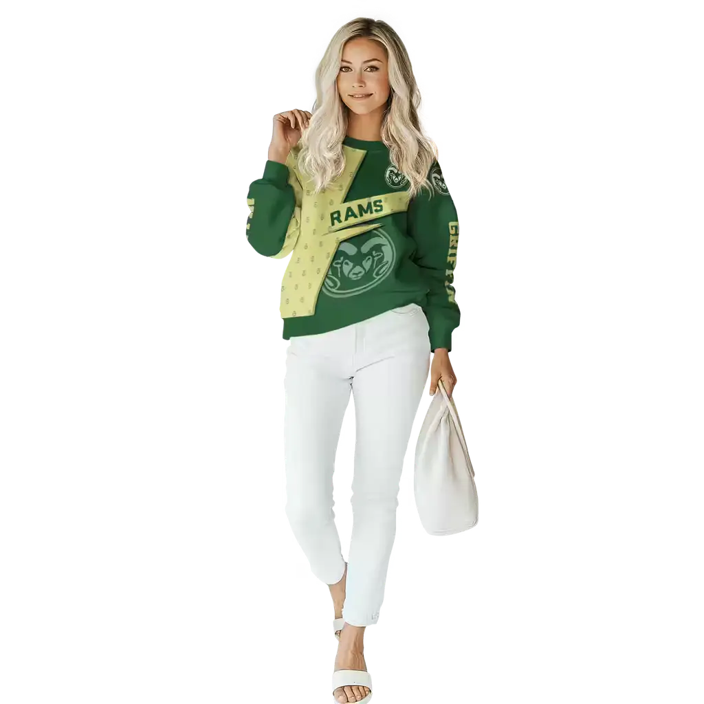 customized colorado state rams abstract shape green hoodie trendy customized colorado state rams abstract shape green hoodie trendy