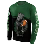 customized colorado state rams baby groot green black hoodie best selling