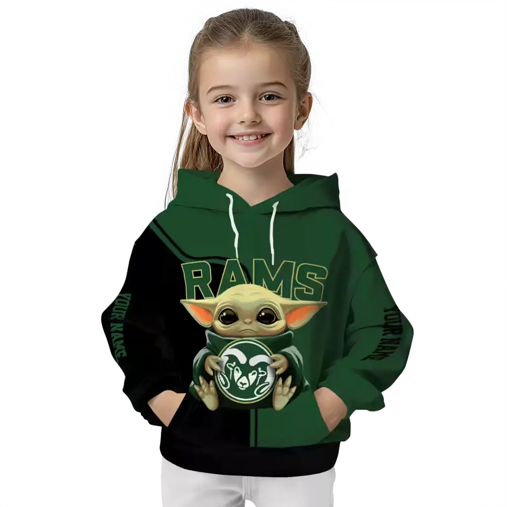 customized colorado state rams baby yoda green black hoodie top rated customized colorado state rams baby yoda green black hoodie top rated