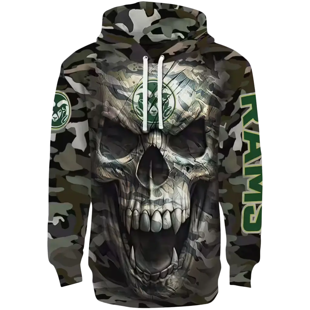 customized colorado state rams camo skull hoodie best selling customized colorado state rams camo skull hoodie best selling