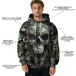 customized colorado state rams camo skull hoodie best selling