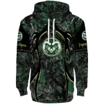 customized colorado state rams hunting theme green black hoodie best selling