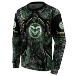 customized colorado state rams hunting theme green black hoodie best selling