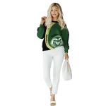 customized colorado state rams minimalist design green black hoodie best selling