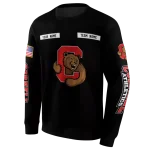 customized cornell big red punisher skull black hoodie best selling