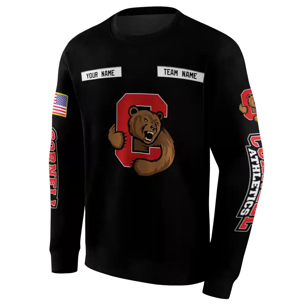 customized cornell big red punisher skull black hoodie new arrival customized cornell big red punisher skull black hoodie new arrival