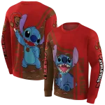 customized cornell big red stitch red hoodie best selling