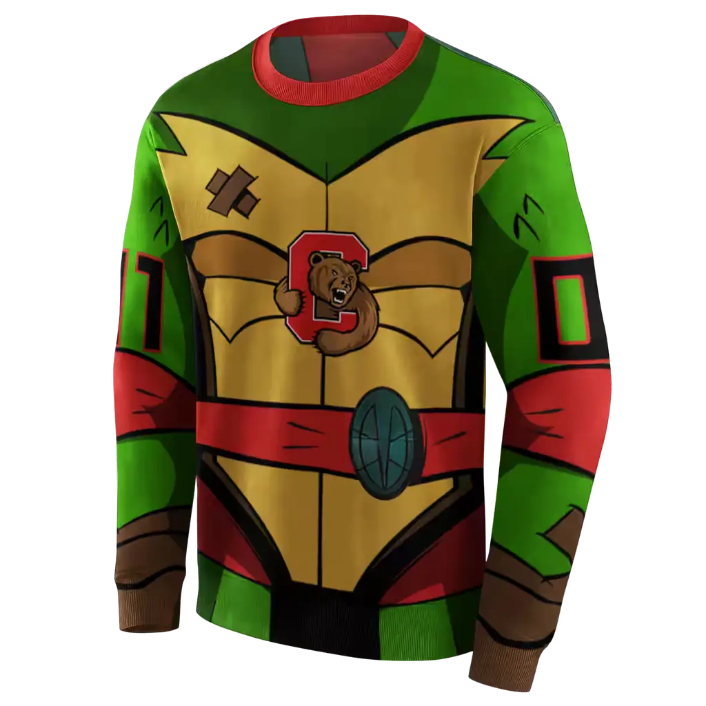 customized cornell big red superhero armor red green hoodie new arrival customized cornell big red superhero armor red green hoodie new arrival
