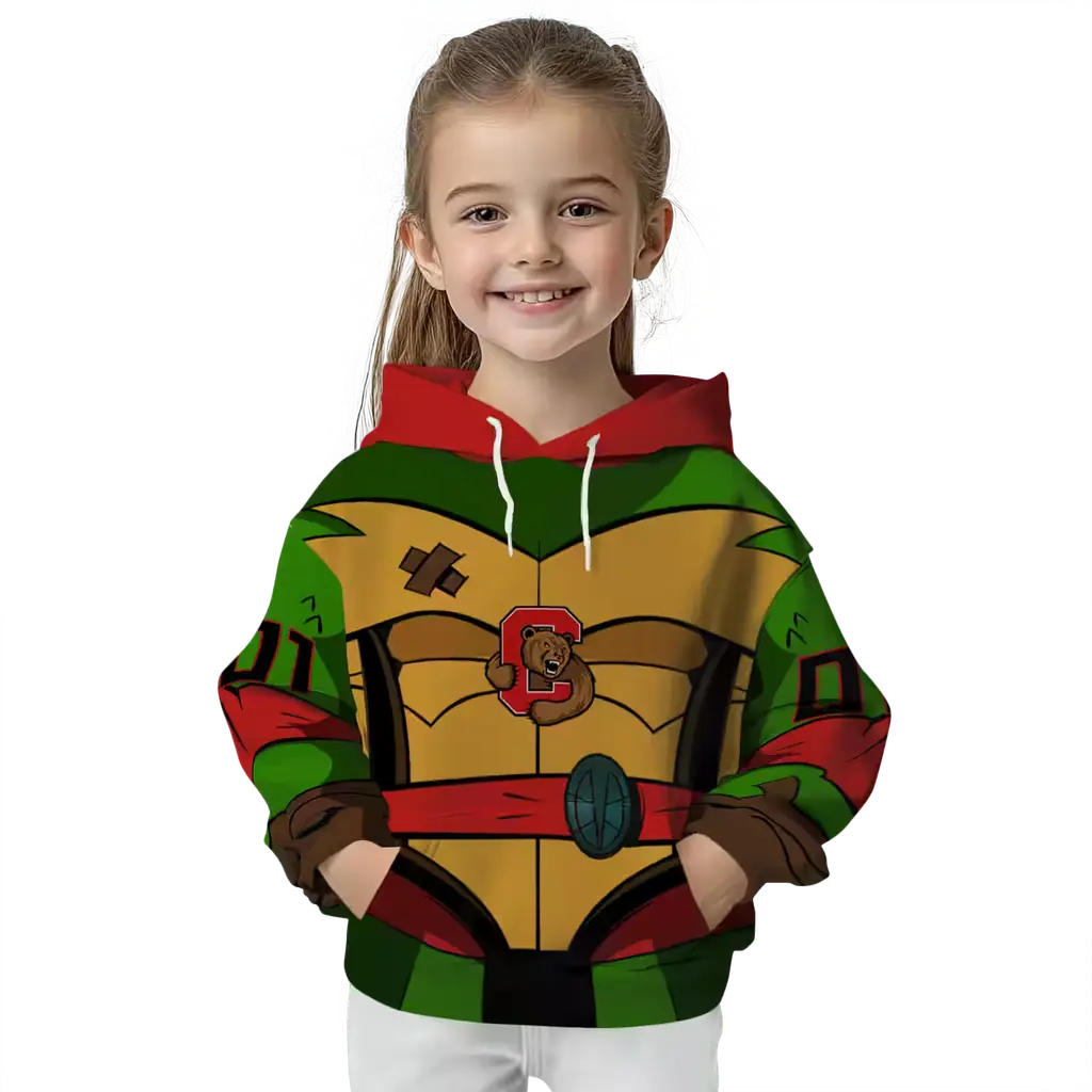 customized cornell big red superhero armor red green hoodie top rated customized cornell big red superhero armor red green hoodie top rated