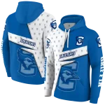 customized creighton bluejays abstract shape blue hoodie best selling