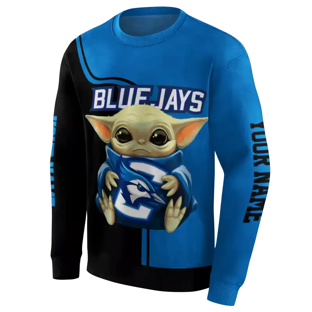 customized creighton bluejays baby yoda blue black hoodie new arrival customized creighton bluejays baby yoda blue black hoodie new arrival