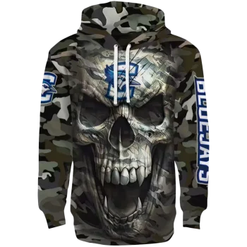 customized creighton bluejays camo skull hoodie best selling