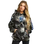 customized creighton bluejays camo skull hoodie best selling