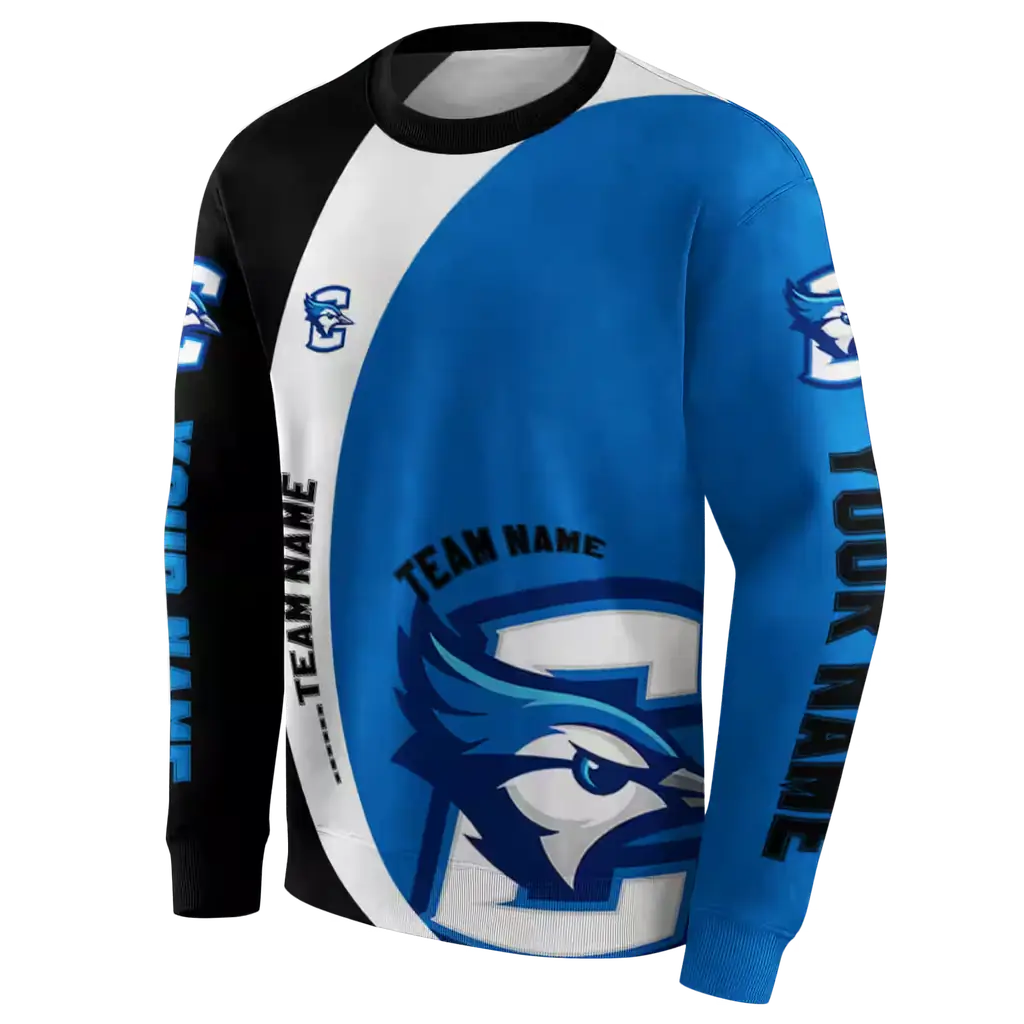 customized creighton bluejays minimalist design blue black hoodie new arrival customized creighton bluejays minimalist design blue black hoodie new arrival