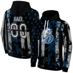customized drake bulldogs distressed flag blue black hoodie best selling