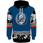 customized drake bulldogs grateful vibes blue hoodie best selling
