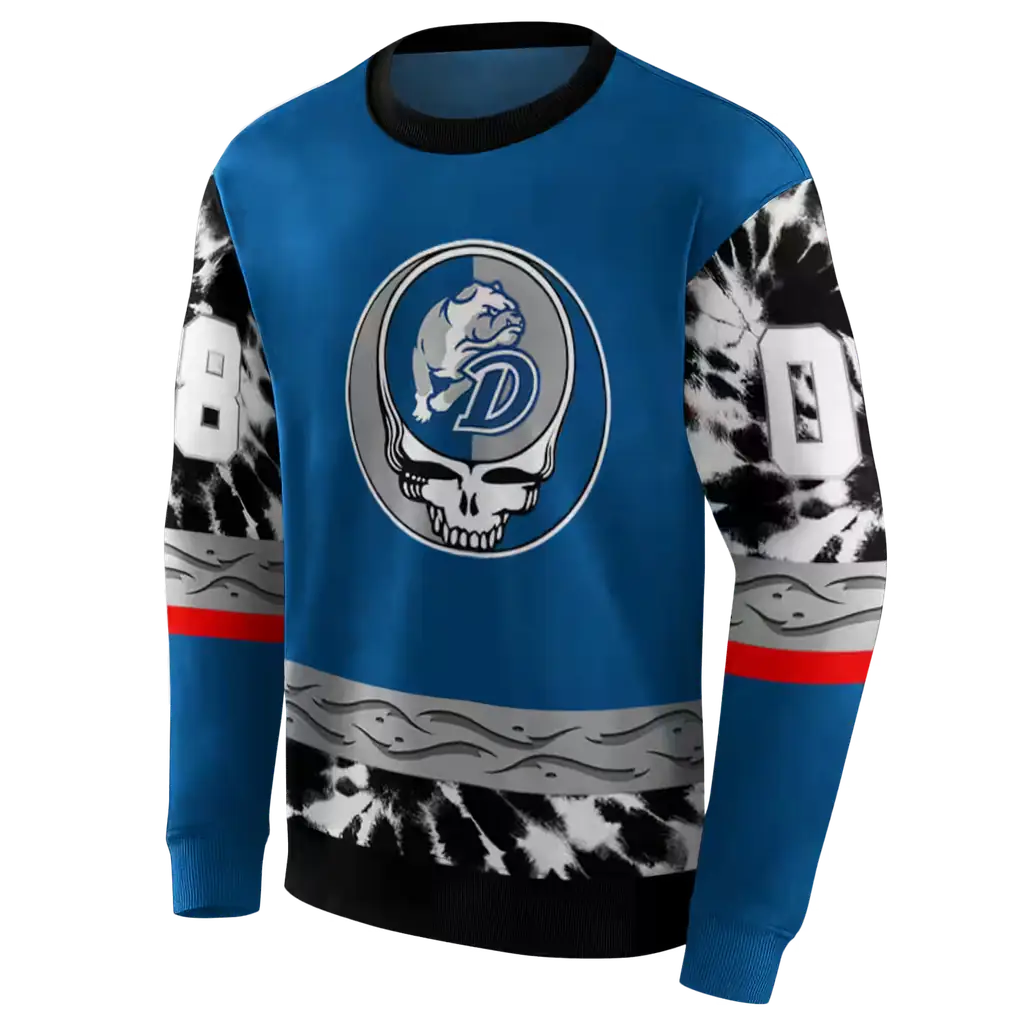 customized drake bulldogs grateful vibes blue hoodie new arrival customized drake bulldogs grateful vibes blue hoodie new arrival