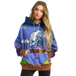 customized drake bulldogs mario blue black hoodie best selling