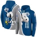 customized drake bulldogs peeking snoopy blue hoodie best selling