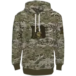 customized duke blue devils military style hoodie best selling