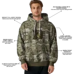 customized duke blue devils military style hoodie best selling