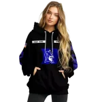 customized duke blue devils punisher skull black hoodie best selling