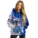 customized duke blue devils stitch blue hoodie best selling