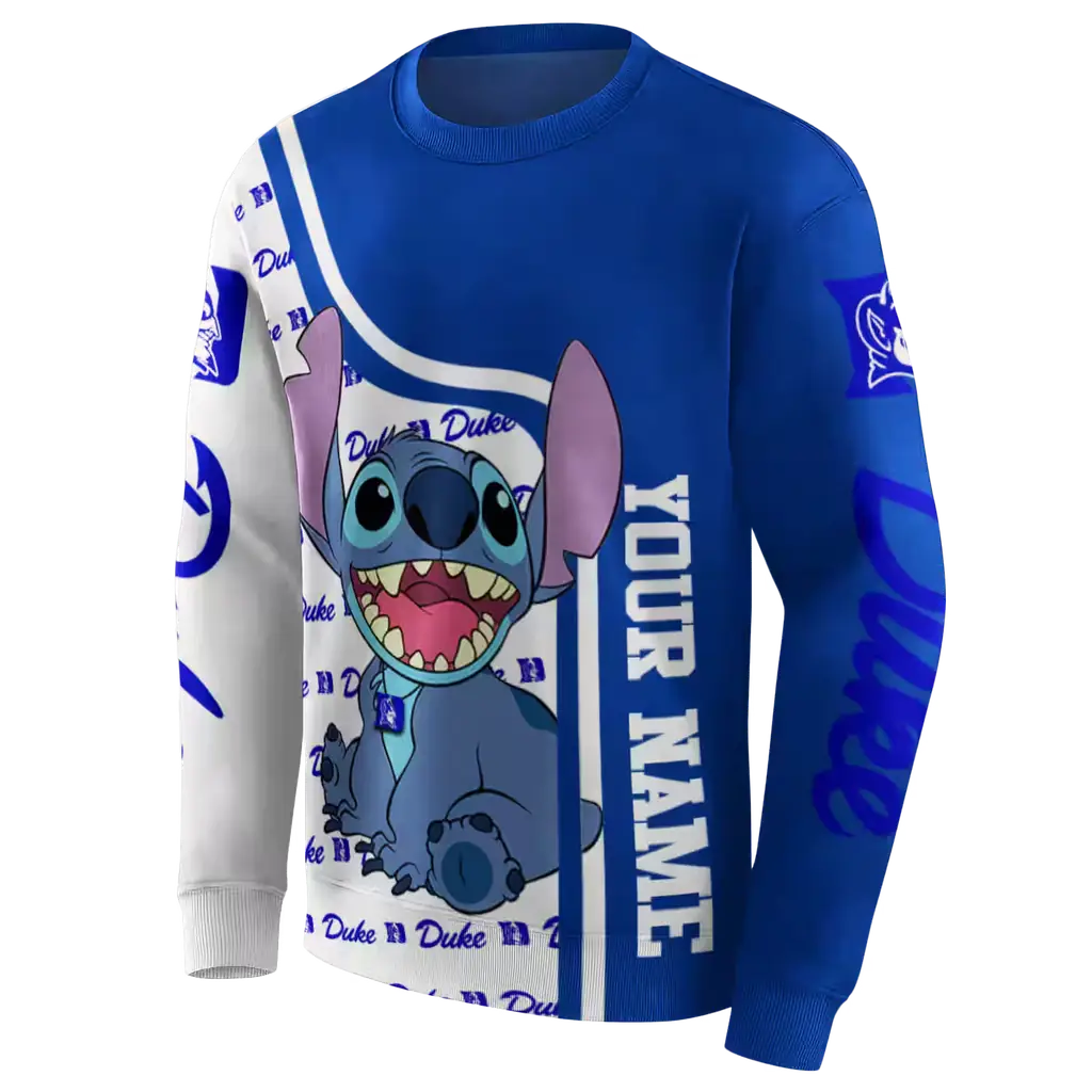 customized duke blue devils stitch blue hoodie new arrival customized duke blue devils stitch blue hoodie new arrival