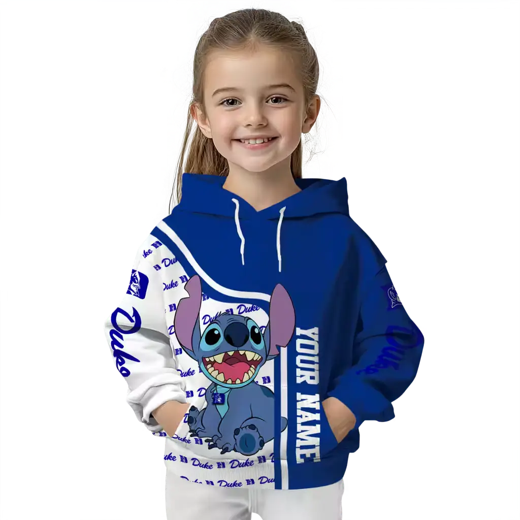 customized duke blue devils stitch blue hoodie top rated customized duke blue devils stitch blue hoodie top rated