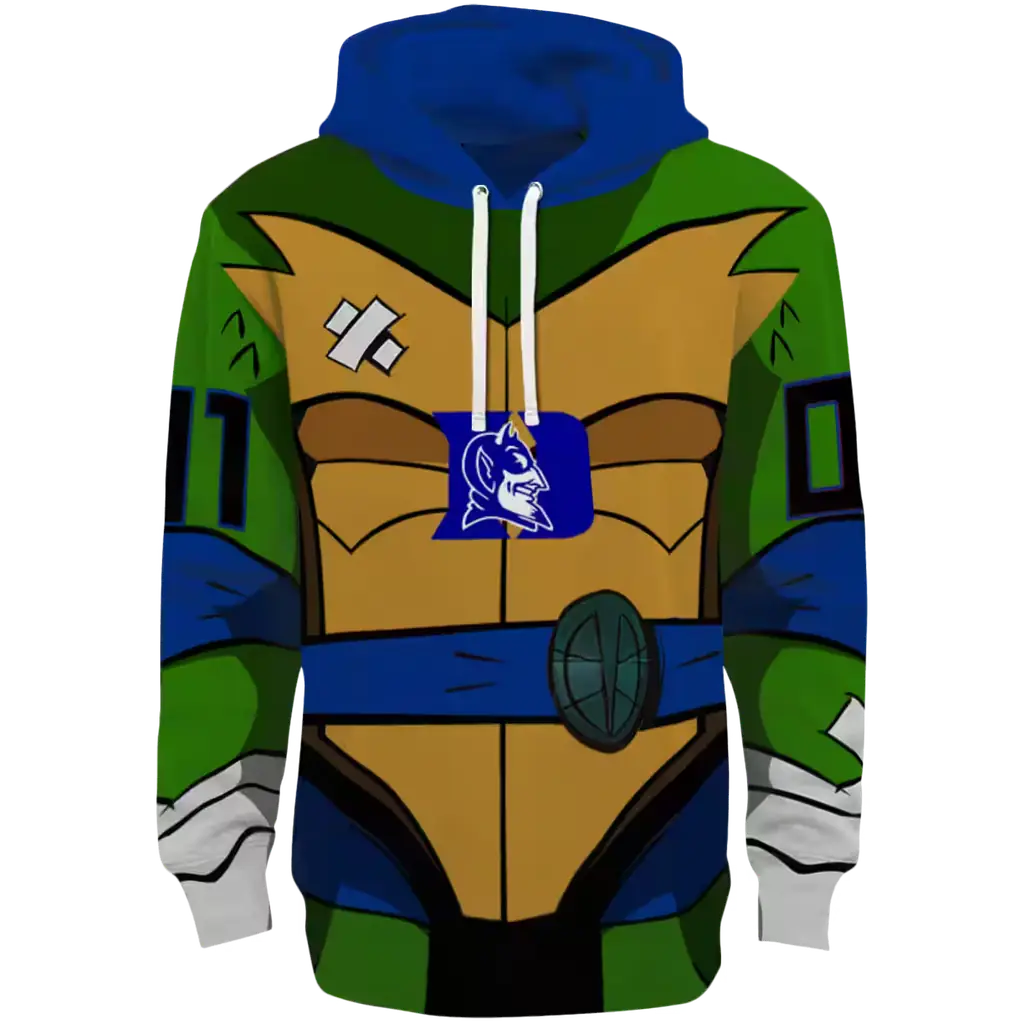 customized duke blue devils superhero armor blue green hoodie best selling customized duke blue devils superhero armor blue green hoodie best selling