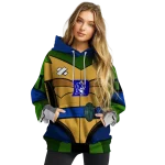 customized duke blue devils superhero armor blue green hoodie best selling