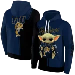 customized fiu panthers baby yoda blue black hoodie best selling