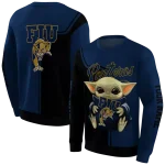 customized fiu panthers baby yoda blue black hoodie best selling