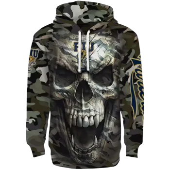 customized fiu panthers camo skull hoodie best selling