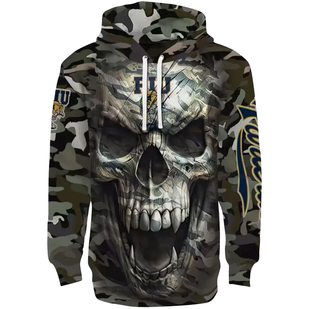 customized fiu panthers camo skull hoodie best selling customized fiu panthers camo skull hoodie best selling
