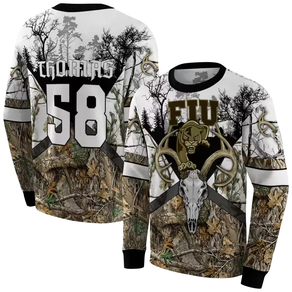 customized fiu panthers forest silhouette hoodie premium grade customized fiu panthers forest silhouette hoodie premium grade