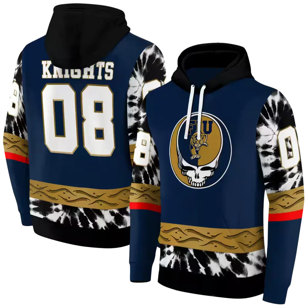 customized fiu panthers grateful vibes blue hoodie fashion forward customized fiu panthers grateful vibes blue hoodie fashion forward