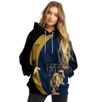 customized fiu panthers minimalist design blue black hoodie best selling