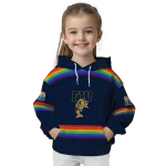 customized fiu panthers rainbow stripes blue hoodie best selling