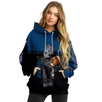 customized florida atlantic owls baby groot blue black hoodie best selling