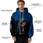 customized florida atlantic owls baby groot blue black hoodie best selling