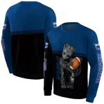 customized florida atlantic owls baby groot blue black hoodie best selling