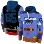 customized florida atlantic owls mario blue black hoodie best selling