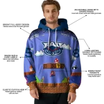 customized florida atlantic owls mario blue black hoodie best selling