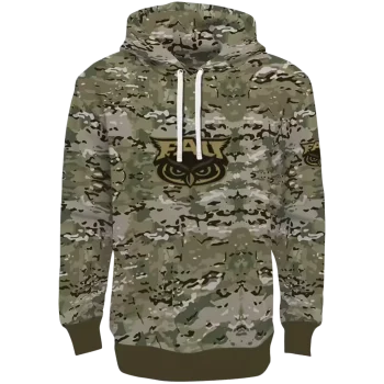 customized florida atlantic owls military style hoodie best selling